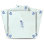 Carreau de mosaïque floral auto-adhésif en vinyle 4 po x 4 po