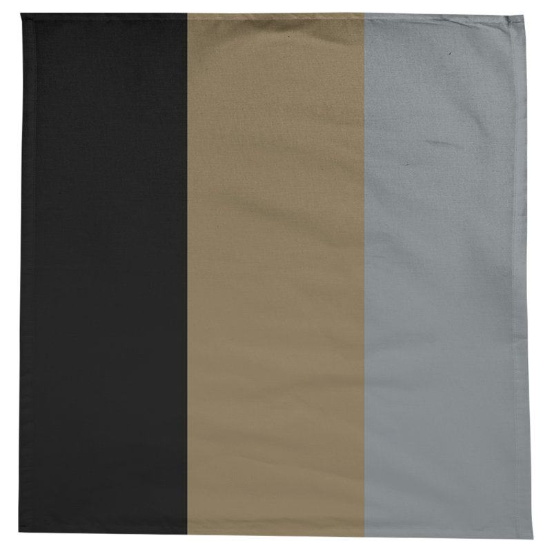 Nappe Basketball, Noir / or métallique / argent
