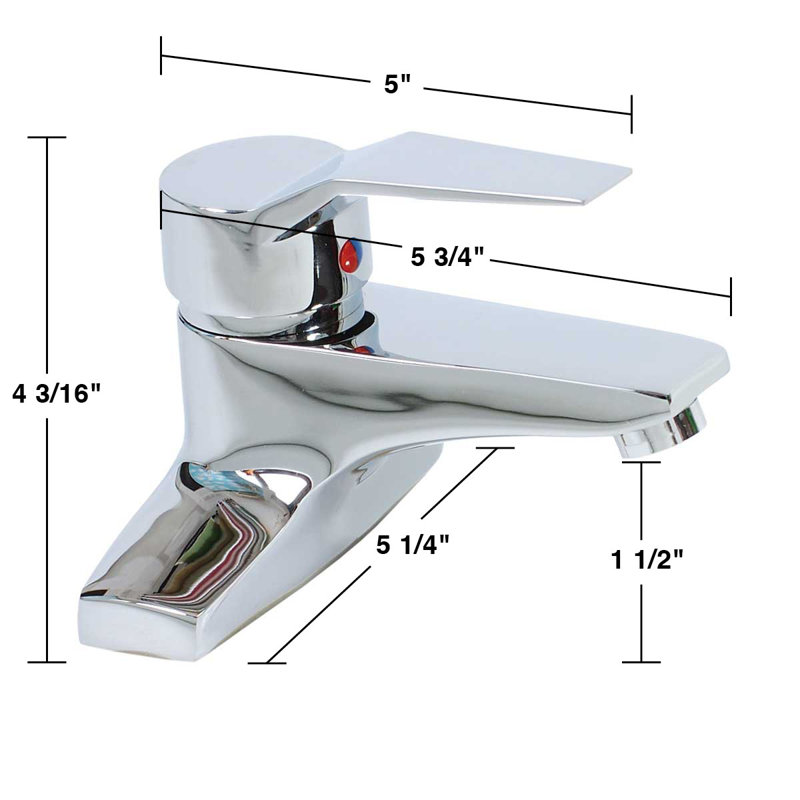 Centerset Bathroom Faucet