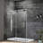 48'' - 52'' W x 78'' H Single Sliding Frameless Shower Door with Clear Glass-66707855