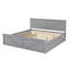 Lit plateforme avec tiroirs de rangement et pieds de soutien Avelina-419958715-437698302