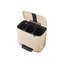 Brabantia Bo Step On Multi-Compartment Recycling Trash Can 3 x 3 Gallon (9 Gallon Capacity)-75402034