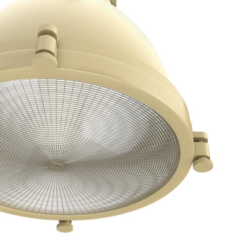 Bridgemoor 2 - Light Single Dome Pendant, Modern Brass