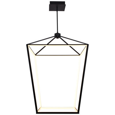 Luminaire suspendu géométrique 1 lumière DEL Lollar