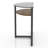 47'' Glass Top Console Table