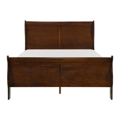 Lit-bateau style classique Louis Philipe