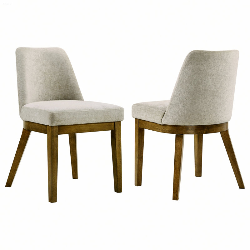 Ensemble de 2 chaises d'appoint de salle à manger rembourrées pour l'intérieur