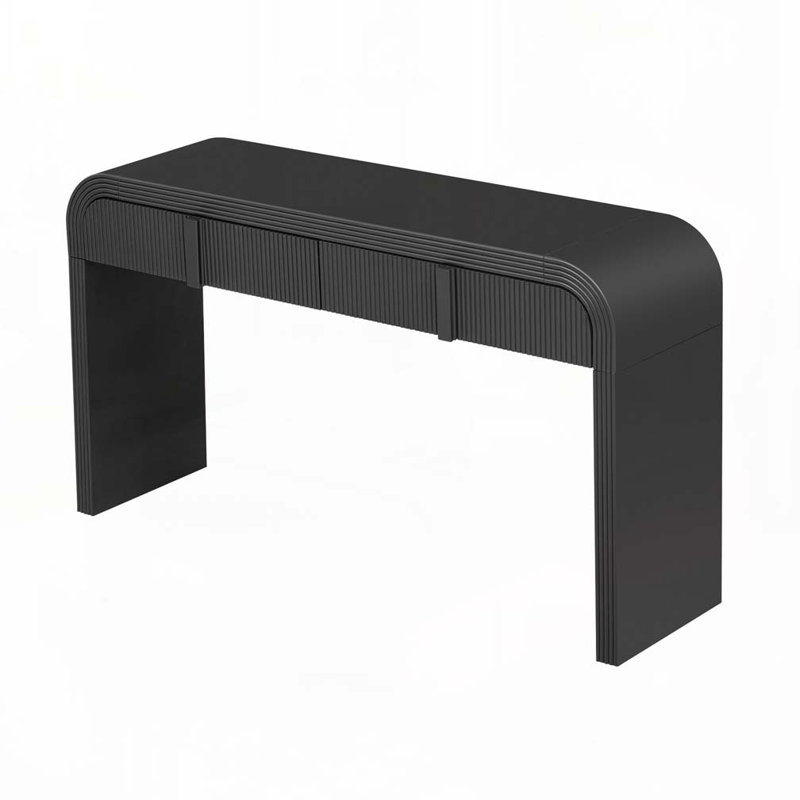 Storage Wood Console Table