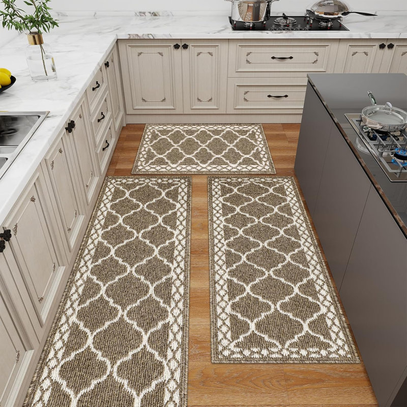 Tapis de cuisine, Brun