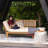 Fumero Teak Patio Daybed
