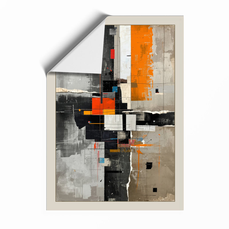 Geometric Order Industrial - Framed Print, Unframed, A3 - 42.0 x 29.7 cm