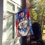 Drapeau patriotique de la maison américaine-112698601