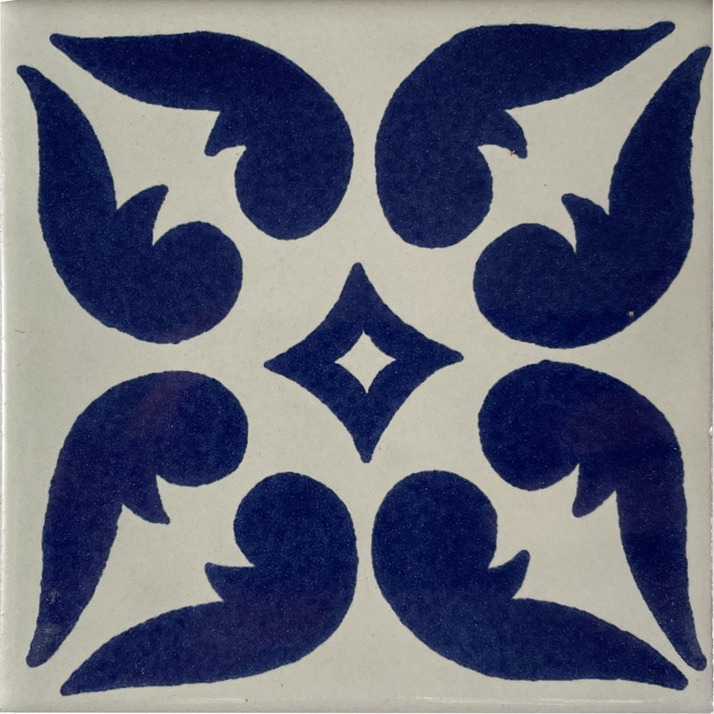 4.2" x 4.2" 9pcs TalaMex Lyon Talavera Mexican Tile