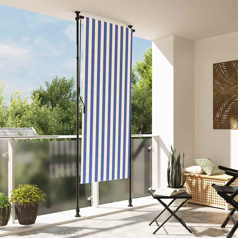 Blackout Solar Shade, Blue, 100 x 270 cm