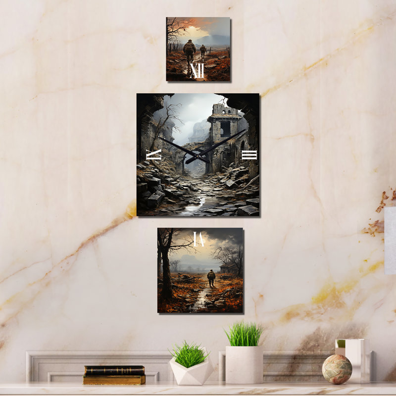 Gilbrook Metal Wall Clock