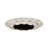 Metal Aluminum Vase Modern Rounded Geometric Sculptural Design Contemporary Decorative Accent Piece for Living Room Entryway Shelf Tabletop Office Home Decor Interior Styling Arrangement Display-361166971-369702948