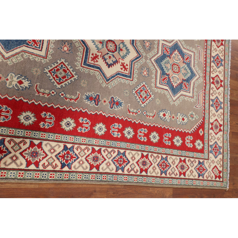 Tapis oriental fait à la main Kazak 5