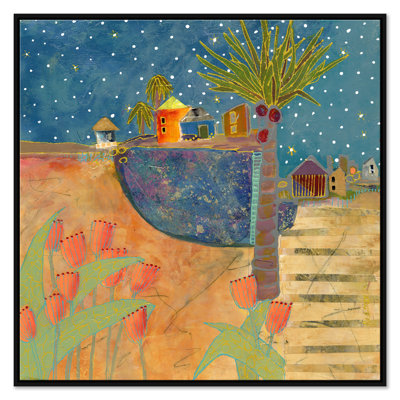 Along The Coastline Print by Jill Krasner