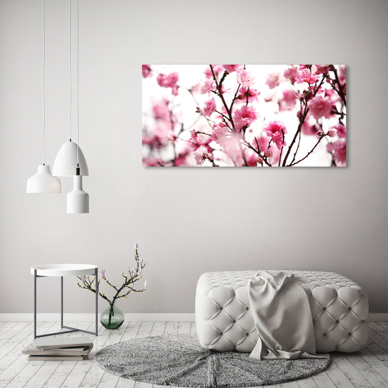 Plum Blossom - Wrapped Canvas Print