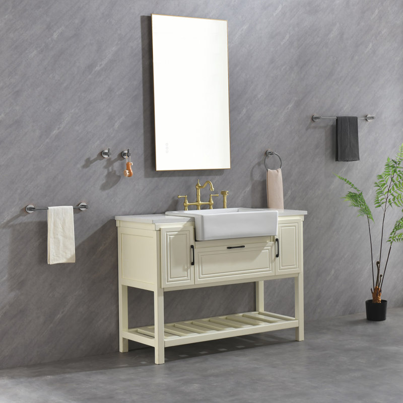 6 - Piece Bathroom Hardware Set, Gun Ash