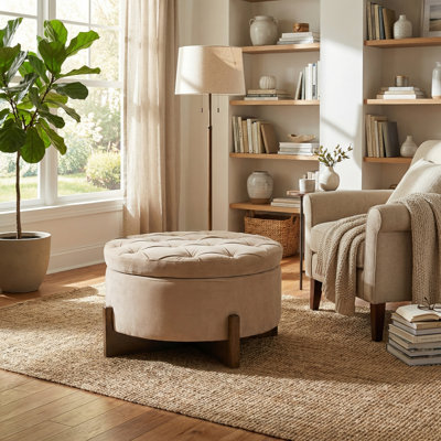 Table basse avec repose-pieds Nookara