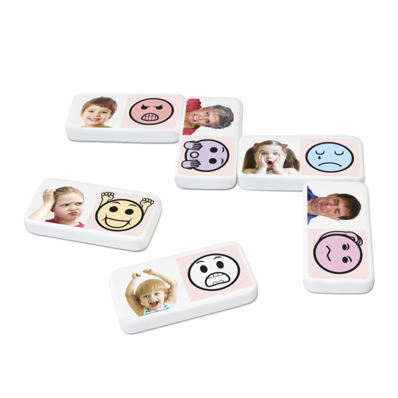 Junior Learning Emotions Dominoes Match & Learn Educational Learning Game