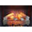 23" Infrared Electric Fireplace Insert with Log Set, Realistic Flame & Remote Timer