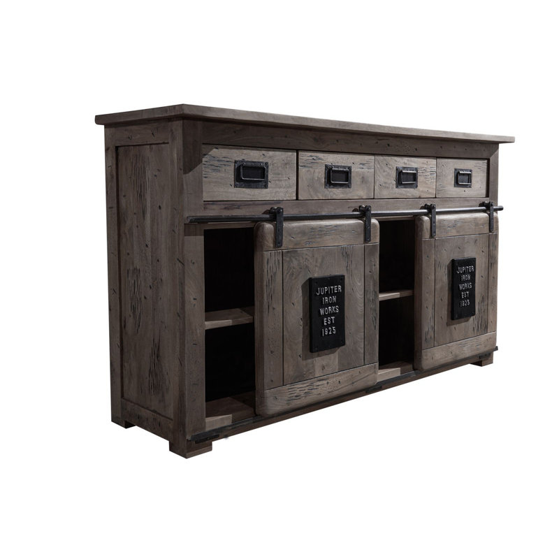 150cm Solid Wood Sideboard