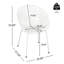 Ensemble de chaises de salle à manger d'extérieur exceptionnelles résistant aux intempéries pour les cours élégantes (ensemble de 2)-1104103446