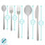 Argon Tableware Stainless Steel Cutlery Set-111421242