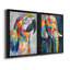 «Vibrant Parrot», ensemble de 2 reproductions d'impressions-1473630540-1473477645-1473630542