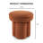 Baumann Mushroom Upholstered Ottoman-1500699049
