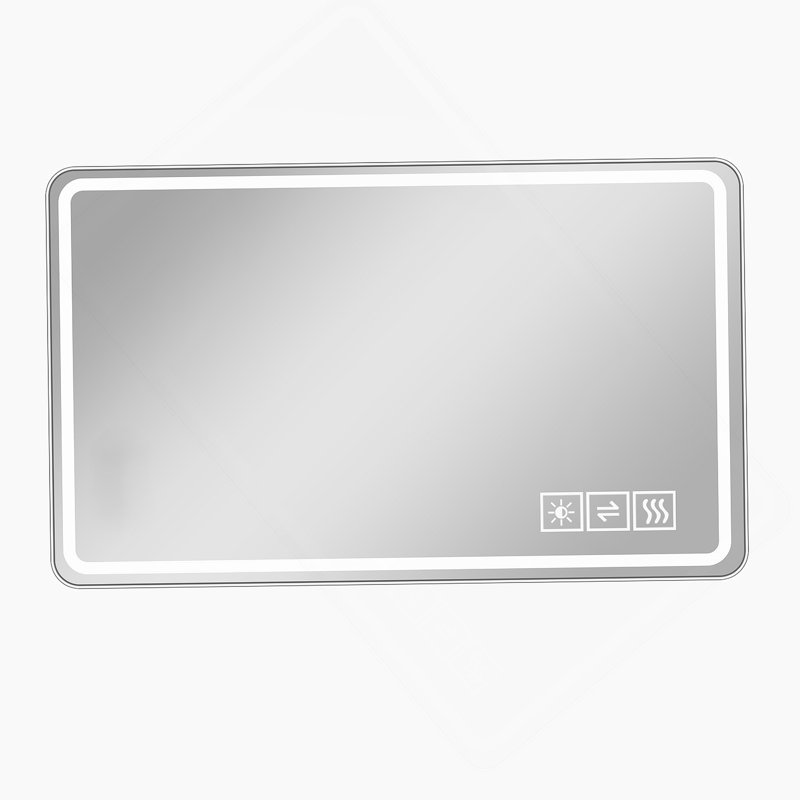 Miroir rectangulaire horizontal et vertical, 40" x 24"