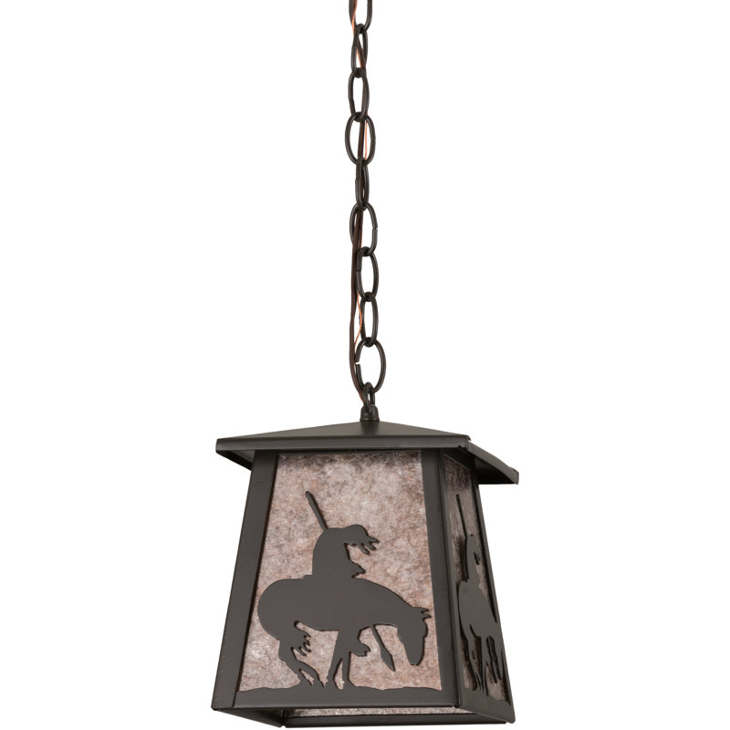 Rustic Lodge 1 - Light Pendant, Timeless Bronze