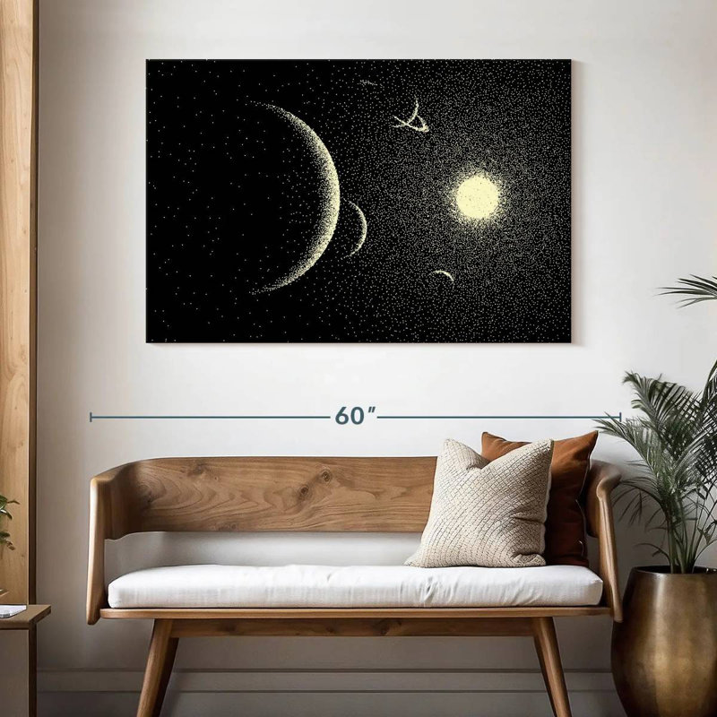 Oberle Star Clusters, 32" H x 48" W