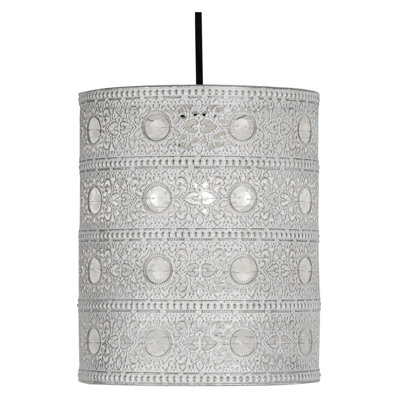 23.5cm H Drum Pendant Shade ( Clip On )