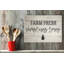 « Farm Fresh Christmas Trees », affiche vintage d'art textuel-23265608-23265607