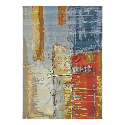 Alice Washable Abstract Indoor / Outdoor Rug