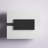 Demelza Glass and Aluminium LED Flush Mounted Sconce-1077659626