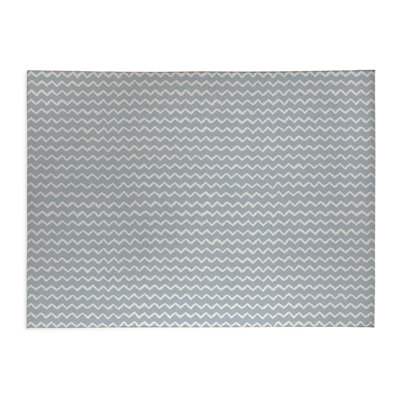 Chevron Wave Non-Slip Outdoor Rug