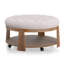 Repose-pieds de cocktail rond avec rangement 40,75 po Brenai-322388428