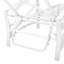 Chaise longue simple inclinable avec coussin Tarpley-283535782-283535785