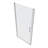 1 3/8" Adjustment,Universal Pivot Shower Door, Open Outside, With 1/4" Tempered Glass Finish 3272-119845704