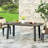 Rectangular Metal Outdoor Dining Table