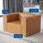 Fauteuil en cuir Mingle Vegan par Modway-547656868