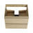 24" Wall-Mounted Bathroom Vanity Cabinet Base