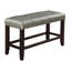 Banc rembourré en similicuir-1179740147