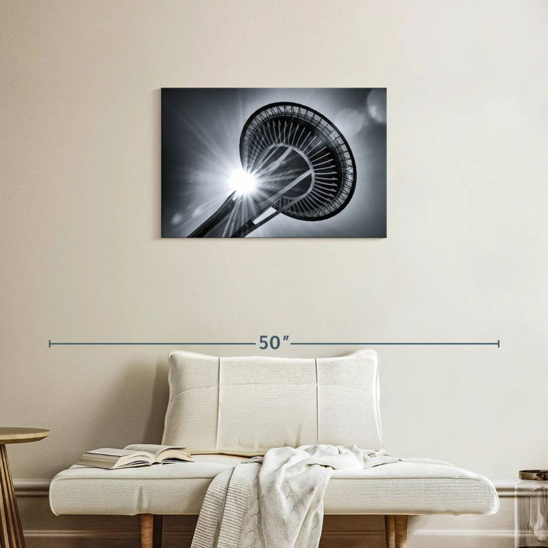 Lilie Space Needle Sunburst, H 20 po x l 30 po