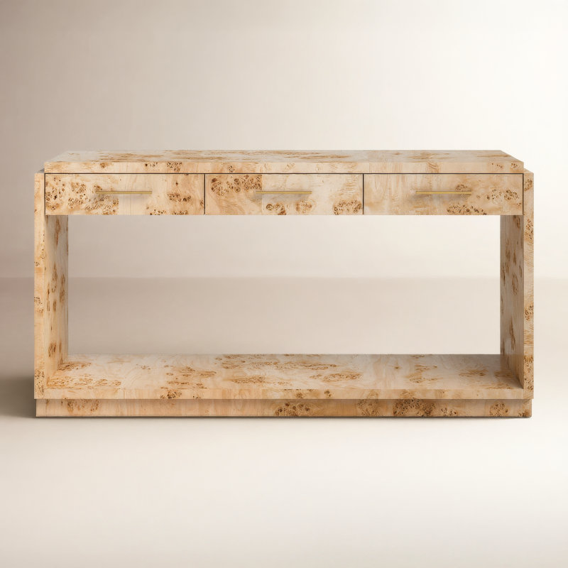 Kingston 60'' Console Table, Light Brown
