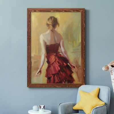 Copper Reflection - Peinture sur toile encadrée